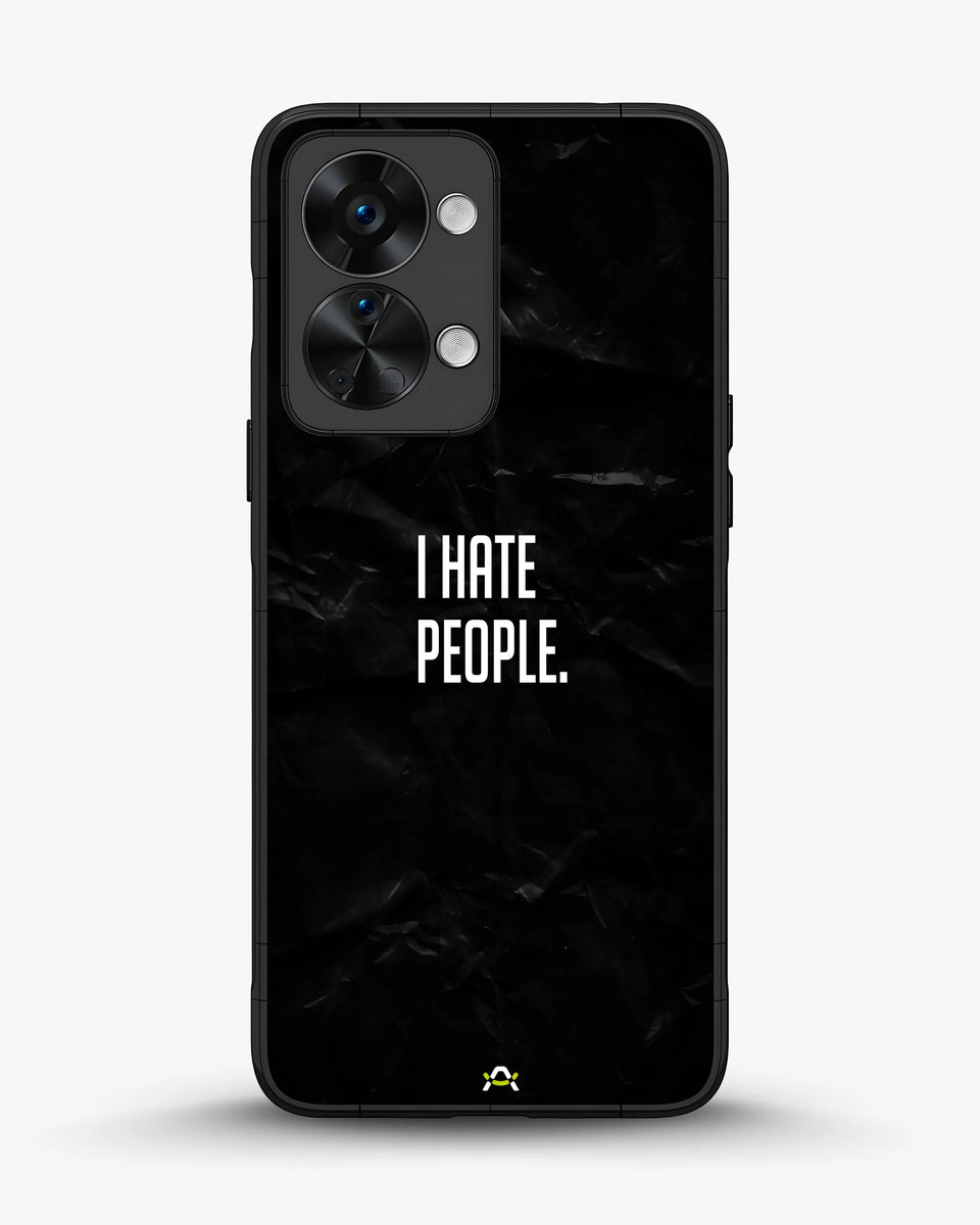 Creslia i hate people quote phone case - i hate people quote phone case oneplus nord 2t