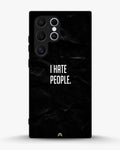 Creslia i hate people quote phone case - i hate people quote phone case samsung galaxy s22 ultra