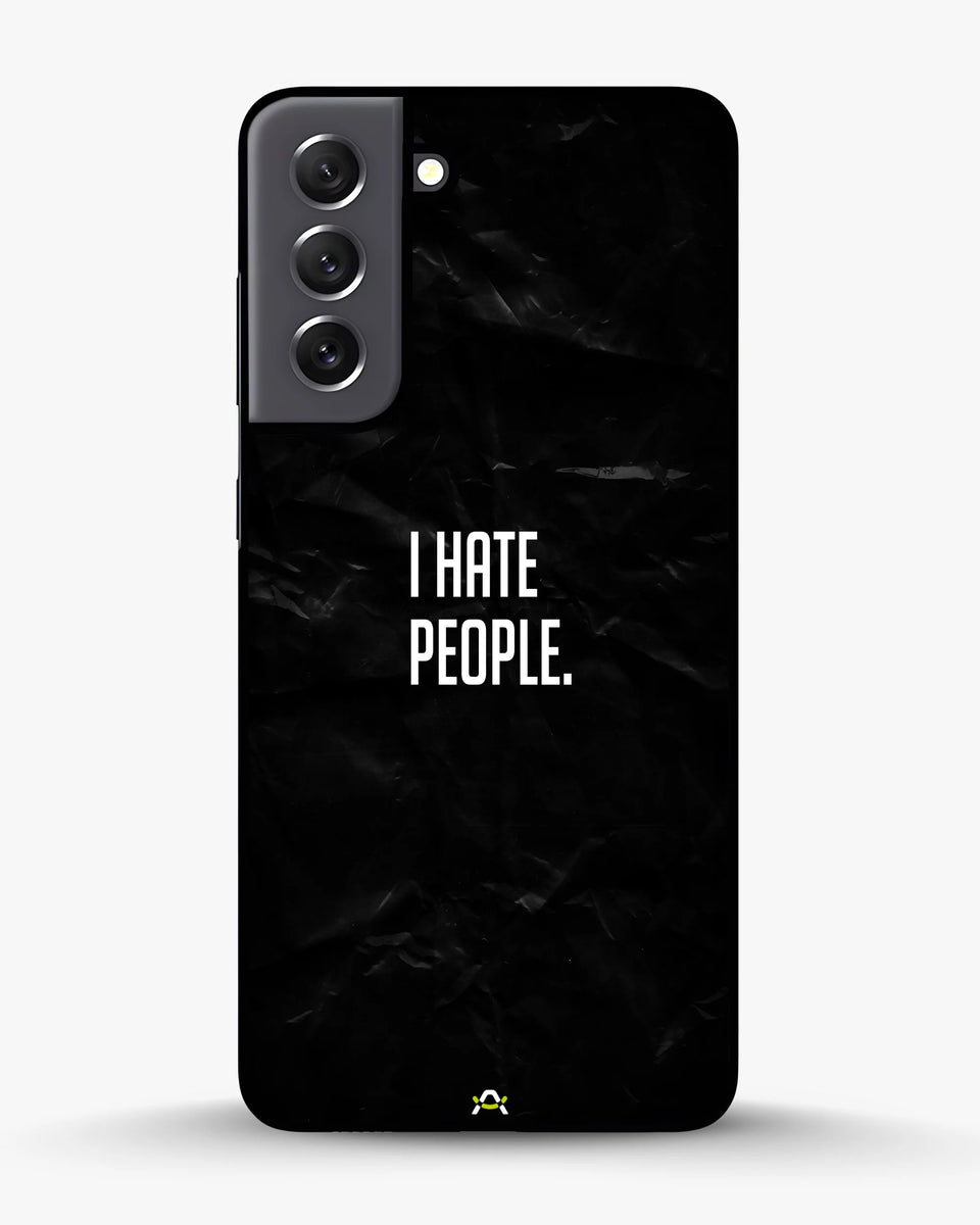 Creslia i hate people quote phone case - i hate people quote phone case samsung galaxy s22