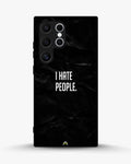 Creslia i hate people quote phone case - i hate people quote phone case samsung galaxy s24 ultra
