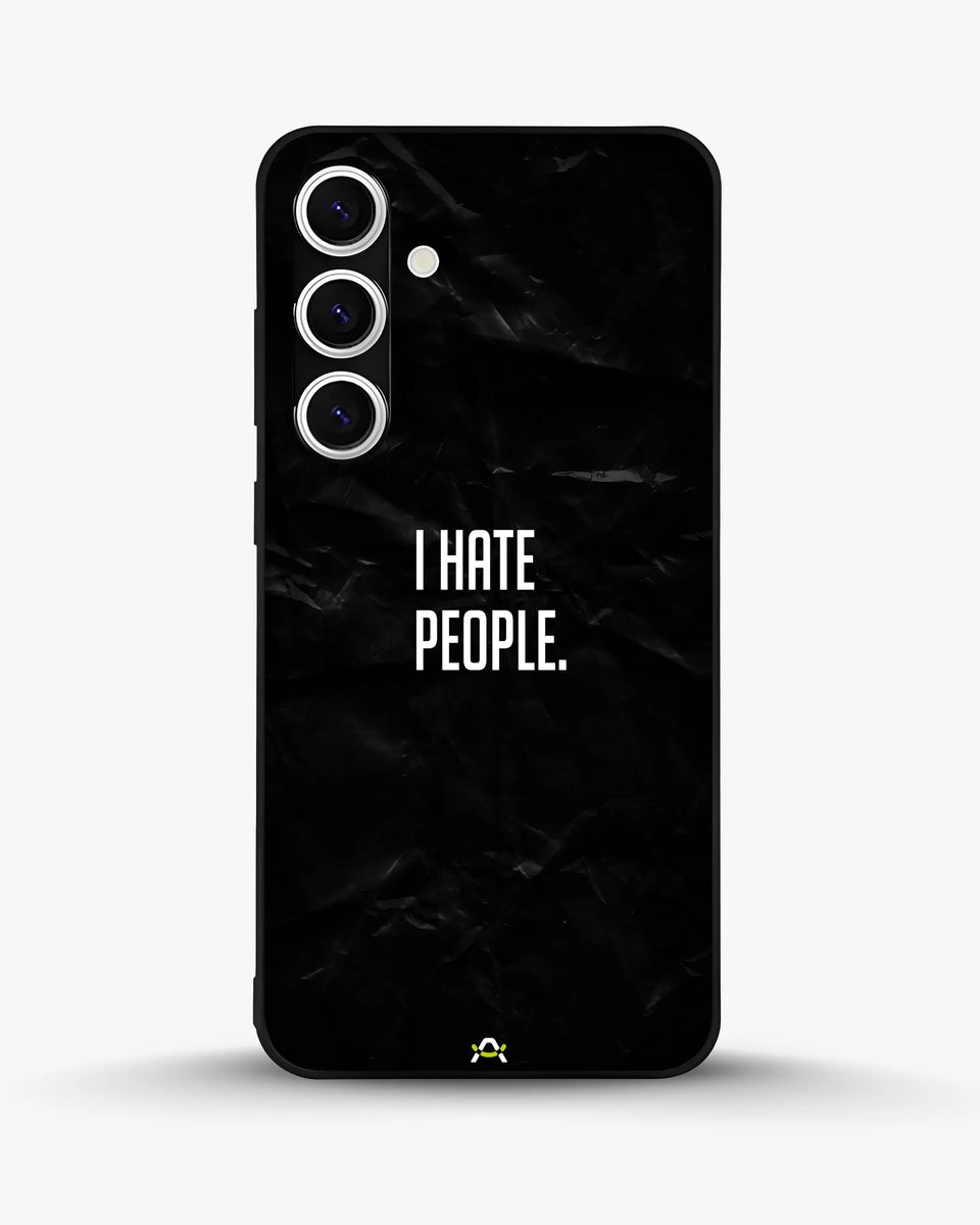 Creslia i hate people quote phone case - i hate people quote phone case samsung galaxy s25 plus
