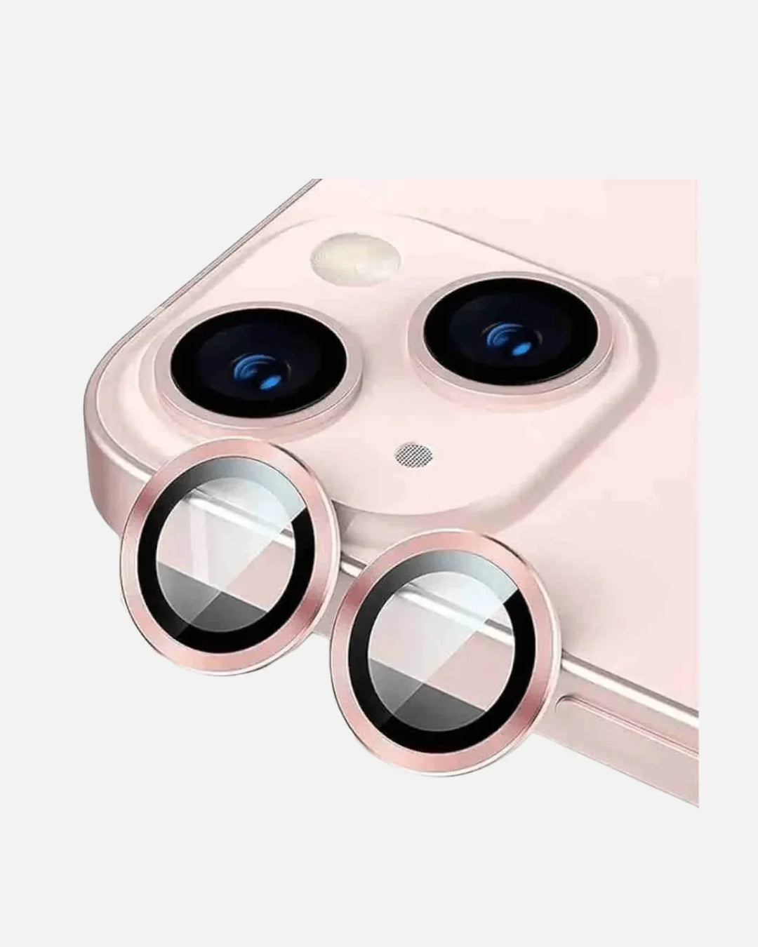 iPhone Camera Lens Protector for iPhone 15 with crystal-clear tempered glass ensuring scratch resistance.