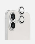 iPhone 16 with camera lens protectors, showcasing HD clarity and scratch-resistant design.