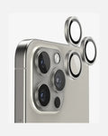 iPhone 16 Pro camera lens protectors showcasing HD clarity and scratch protection features.