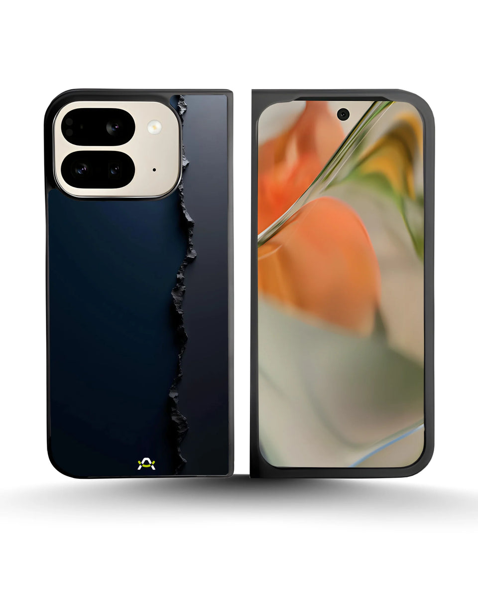 Creslia jagged line phone case - jagged line phone case google pixel 10 pro fold