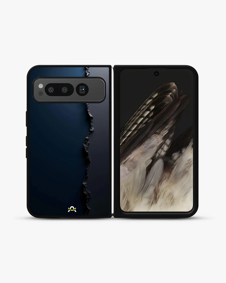 Creslia jagged line phone case - jagged line phone case google pixel fold