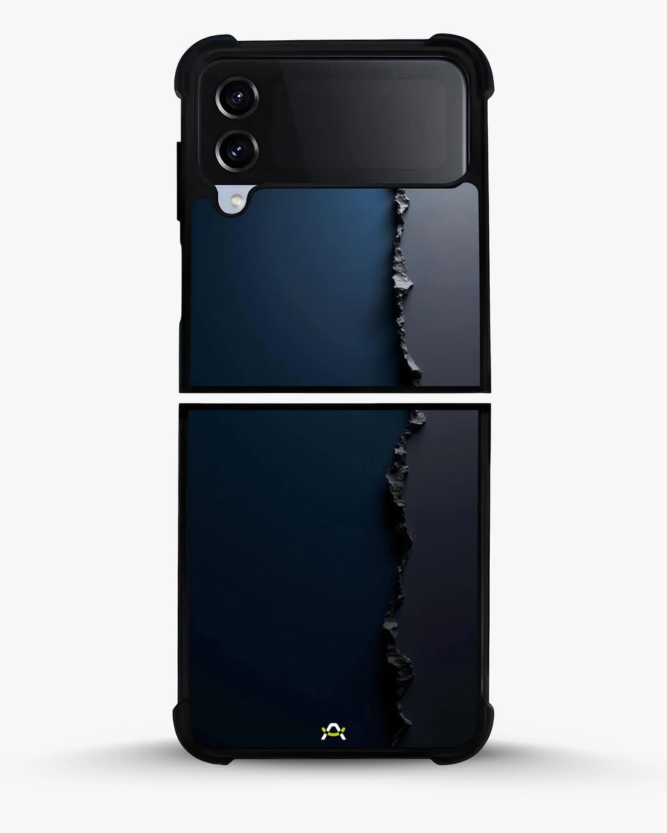 Creslia jagged line phone case - jagged line phone case samsung galaxy z flip 4