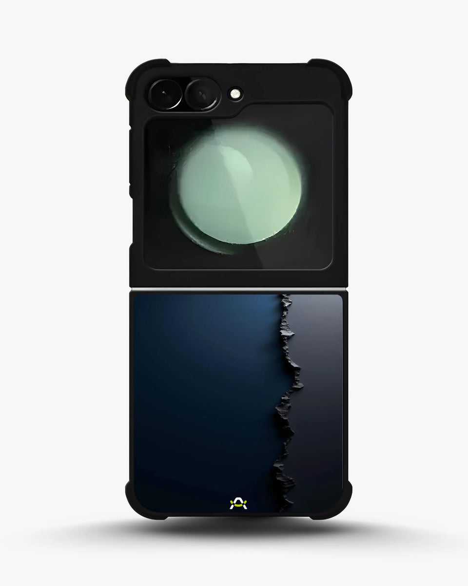Creslia jagged line phone case - jagged line phone case samsung galaxy z flip 5