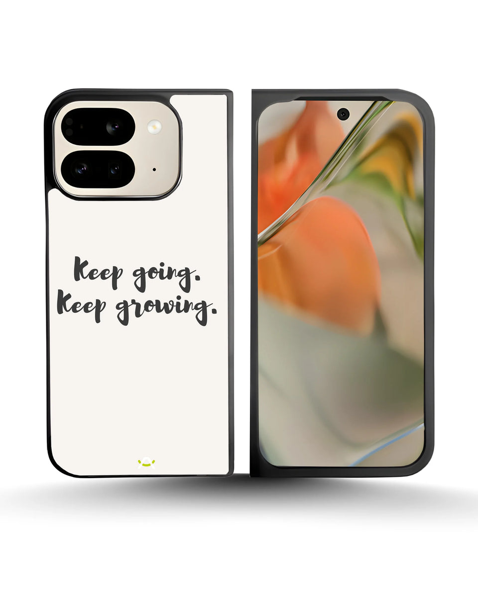 Creslia keep going keep growing phone case - keep going keep growing phone case google pixel 10 pro fold