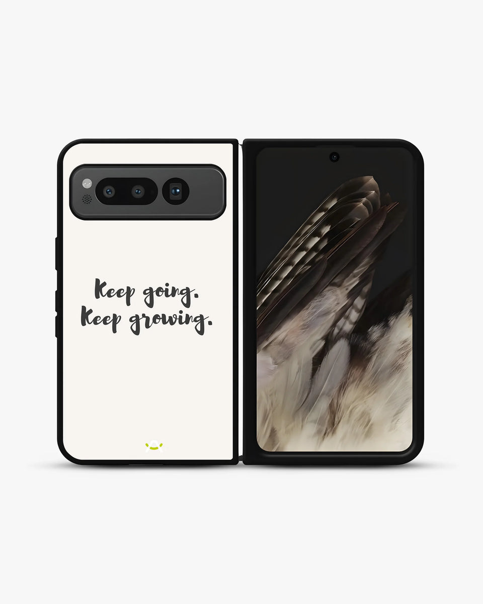 Creslia keep going keep growing phone case - keep going keep growing phone case google pixel fold