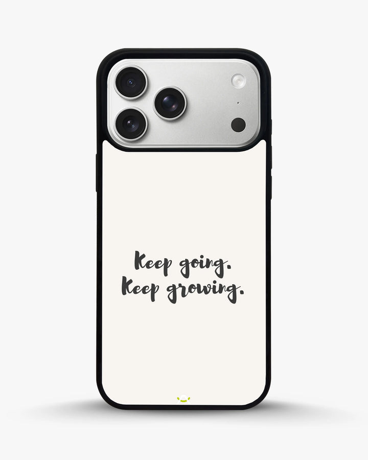 Creslia keep going keep growing phone case - keep going keep growing phone case iphone 17 pro max