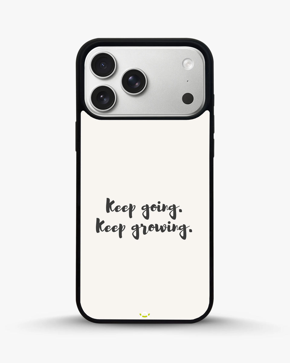 Creslia keep going keep growing phone case - keep going keep growing phone case iphone 17 pro max