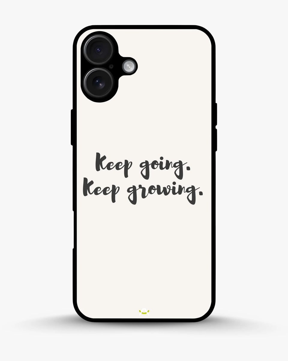 Creslia keep going keep growing phone case - keep going keep growing phone case iphone 17