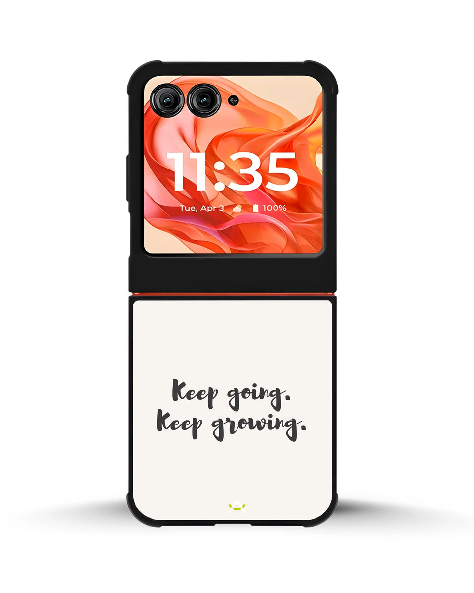 Creslia keep going keep growing phone case - keep going keep growing phone case motorola razr ultra 2025