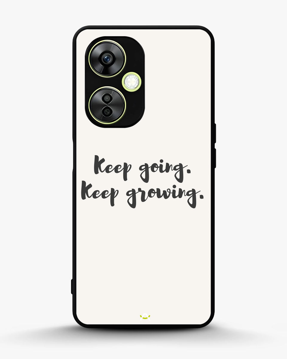 Creslia keep going keep growing phone case - keep going keep growing phone case oneplus nord ce3 lite