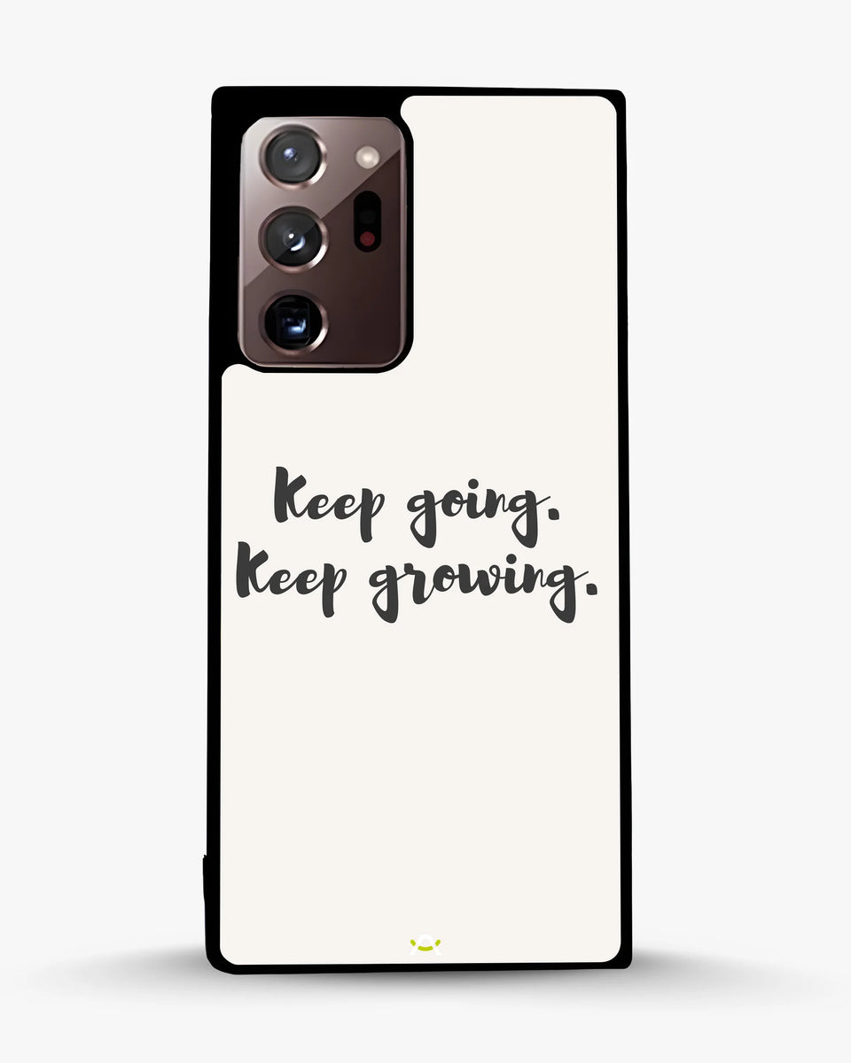 Creslia keep going keep growing phone case - keep going keep growing phone case samsung galaxy note 20 ultra