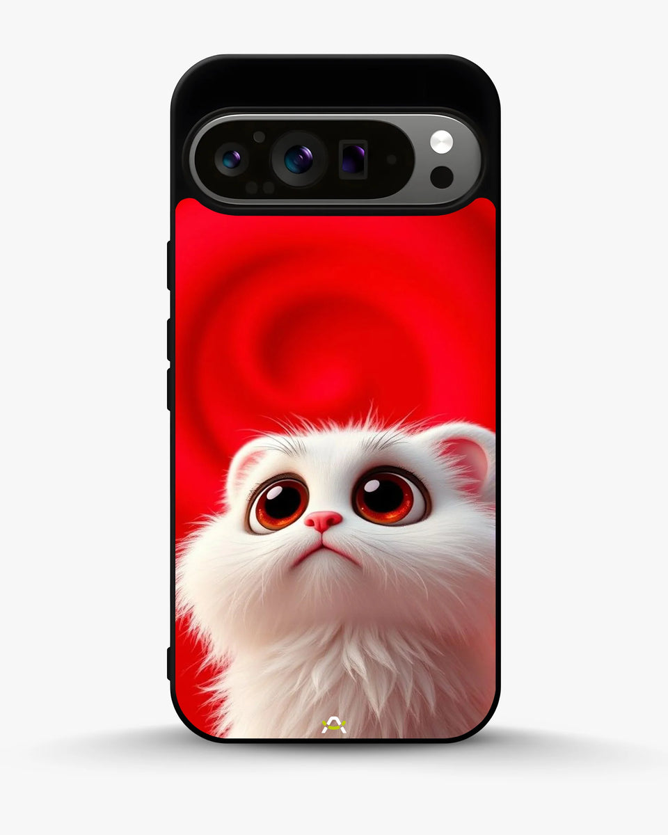 Creslia kitten printed phone case - kitten printed phone case google pixel 9 pro xl