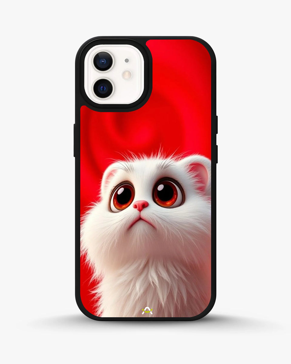 Creslia kitten printed phone case - kitten printed phone case iphone 12
