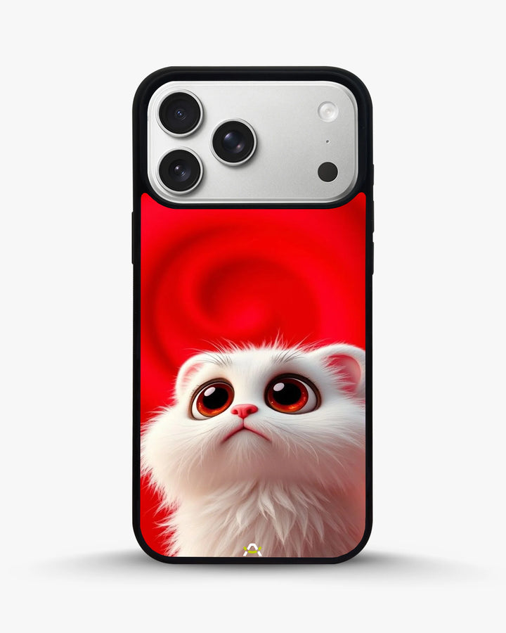Creslia kitten printed phone case - kitten printed phone case iphone 17 pro max