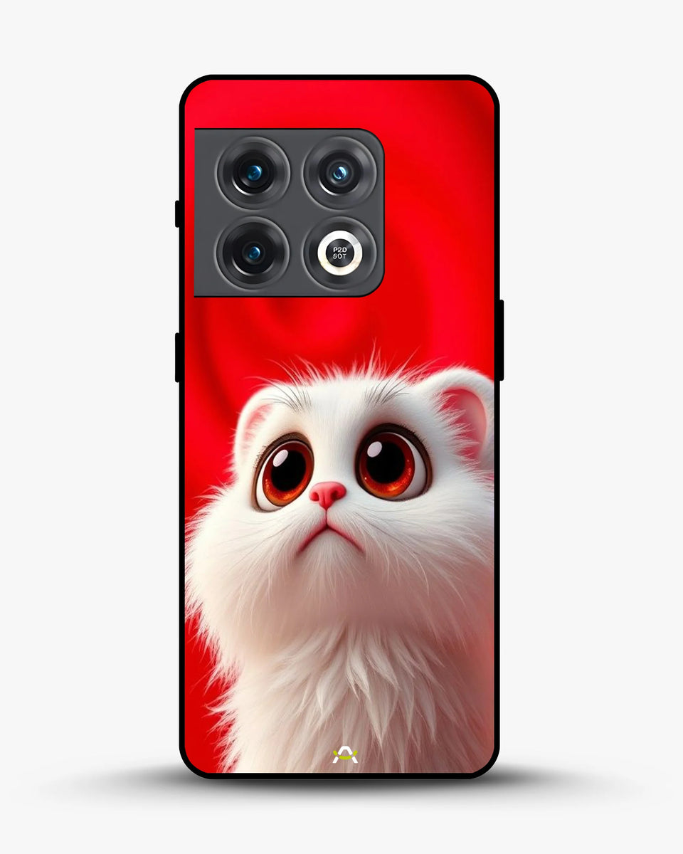 Creslia kitten printed phone case - kitten printed phone case oneplus 10 pro