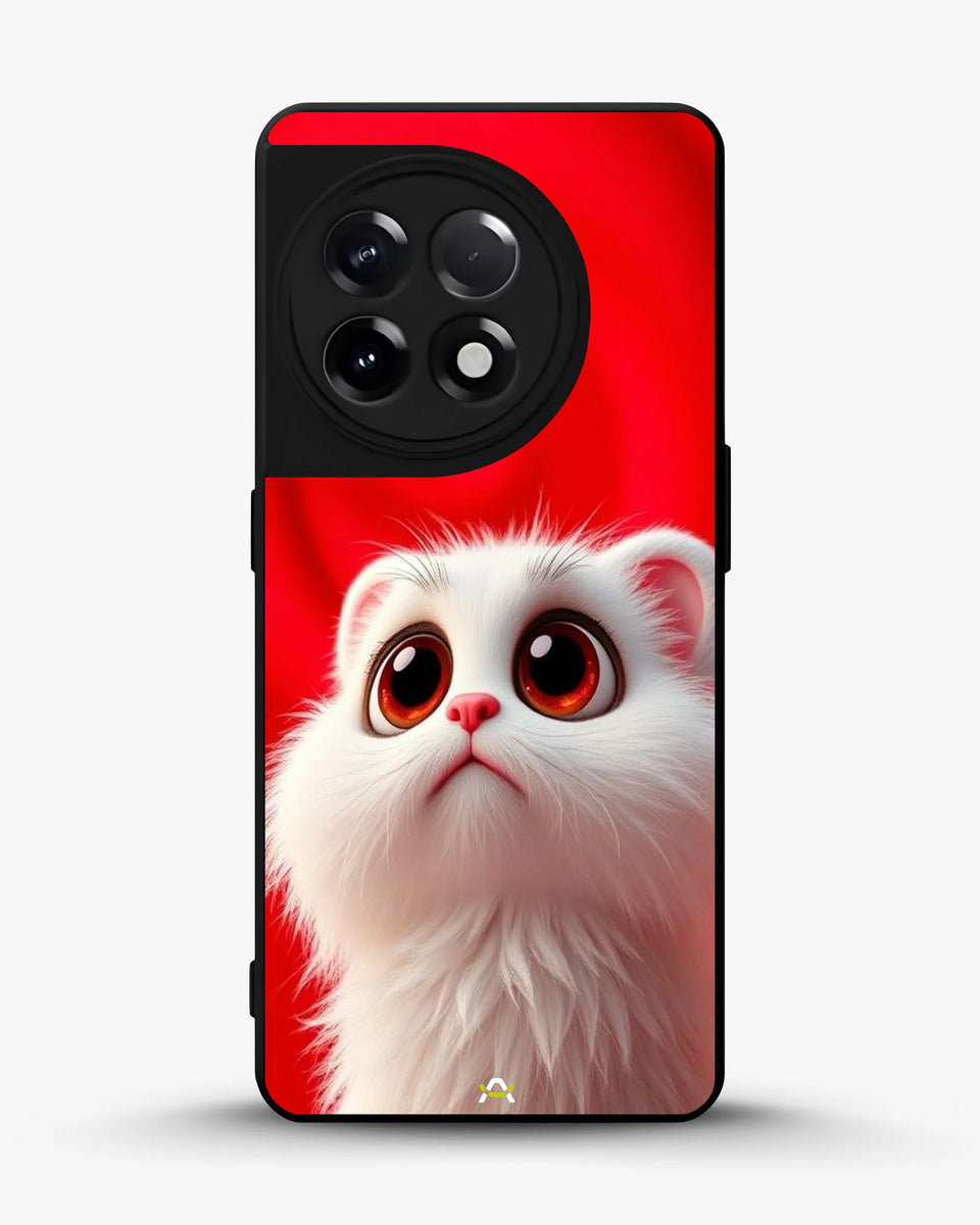 Creslia kitten printed phone case - kitten printed phone case oneplus 11r