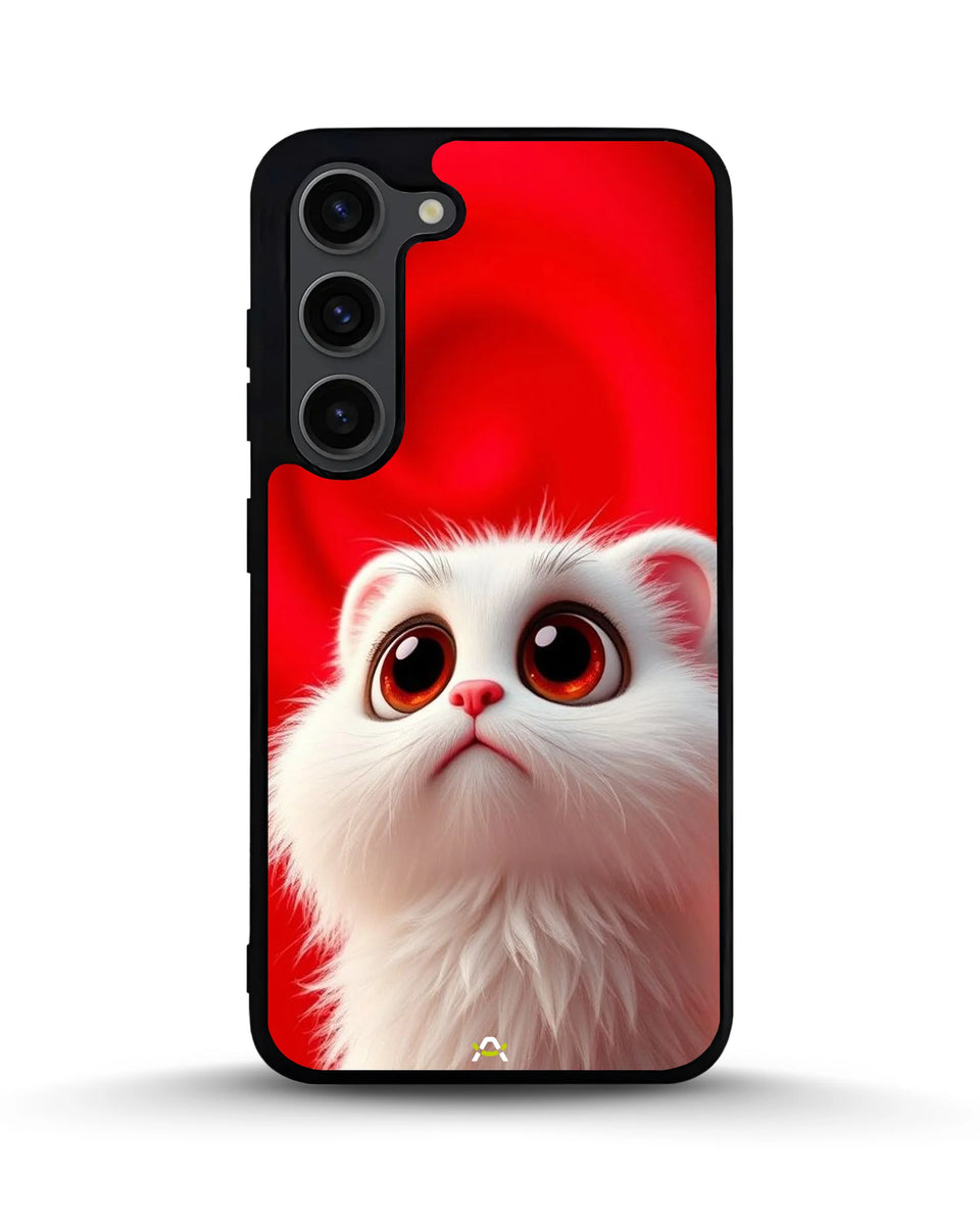 Creslia kitten printed phone case - kitten printed phone case samsung galaxy s23 plus