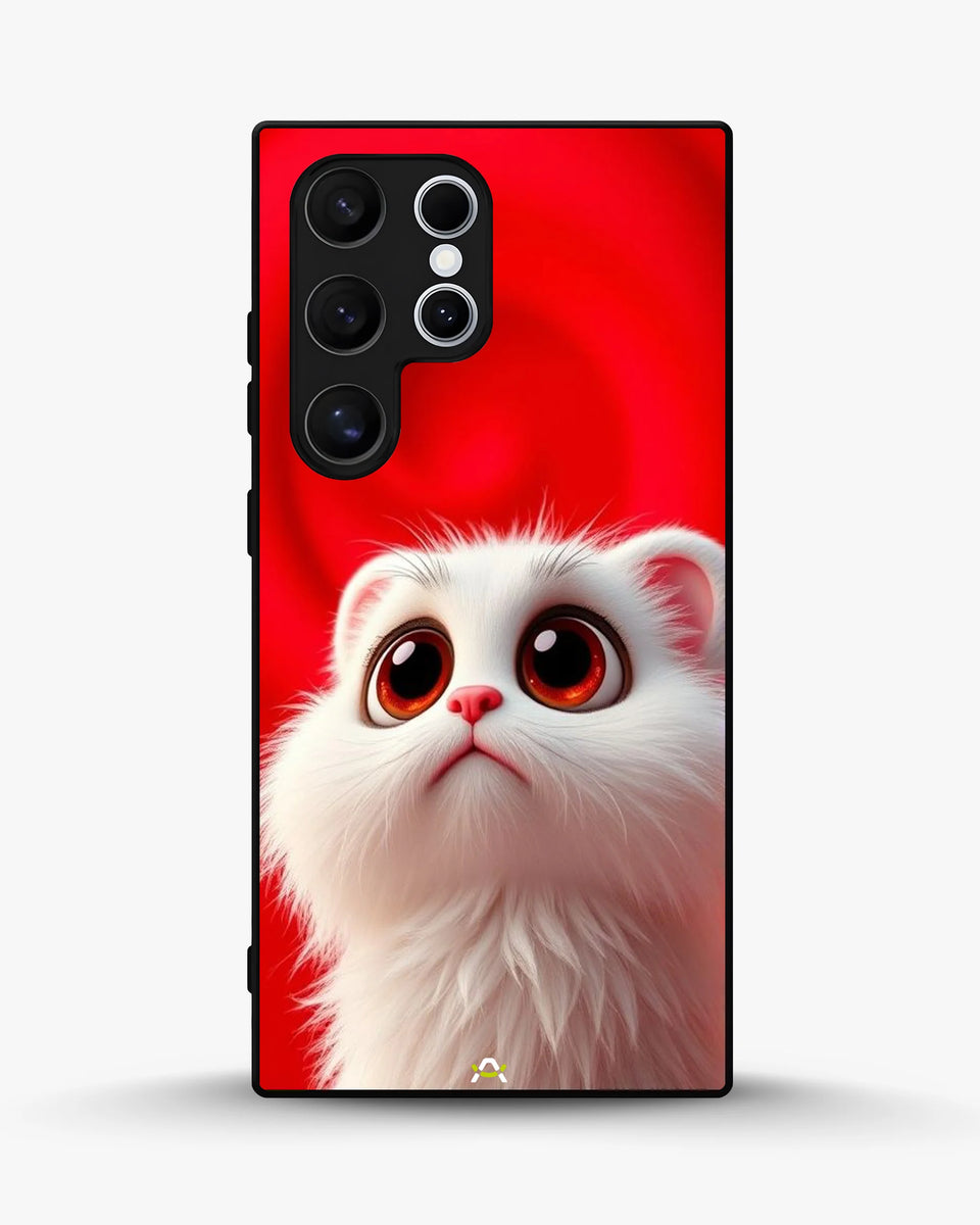 Creslia kitten printed phone case - kitten printed phone case samsung galaxy s24 ultra