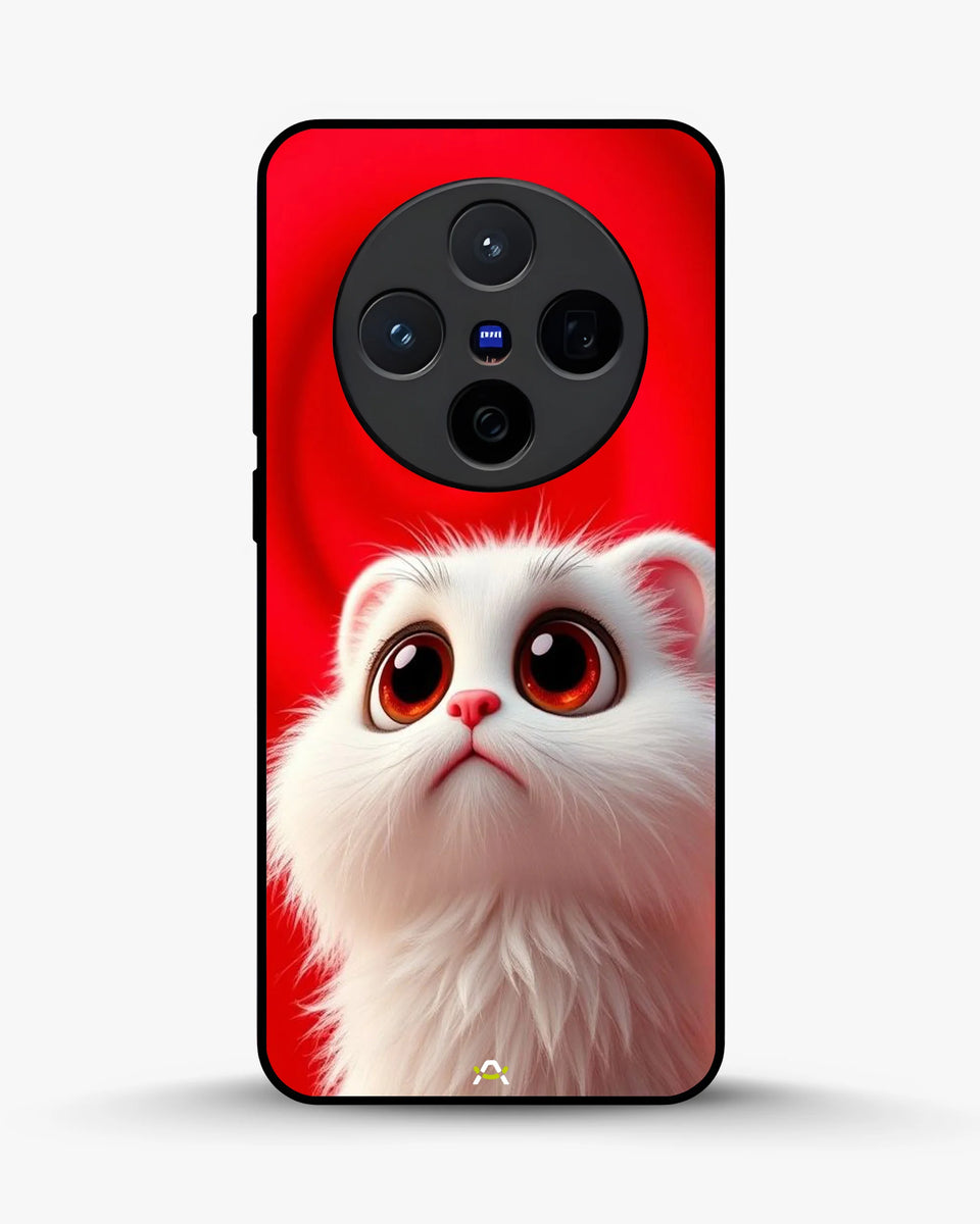 Creslia kitten printed phone case - kitten printed phone case vivo x200