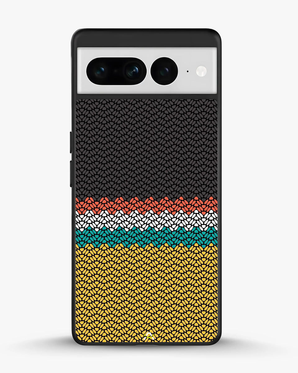 Creslia knit pattern designer phone case - knit pattern designer phone case google pixel 7 pro