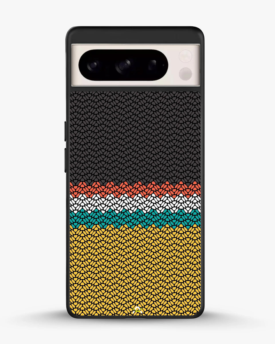 Creslia knit pattern designer phone case - knit pattern designer phone case google pixel 8 pro
