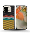 Creslia knit pattern designer phone case - knit pattern designer phone case google pixel 9 pro fold
