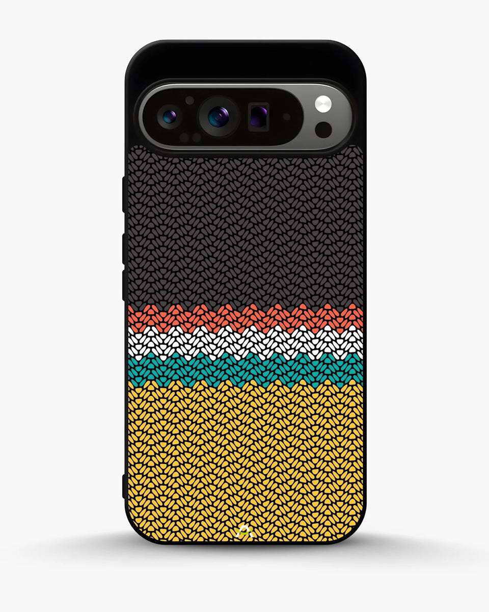 Creslia knit pattern designer phone case - knit pattern designer phone case google pixel 9 pro xl