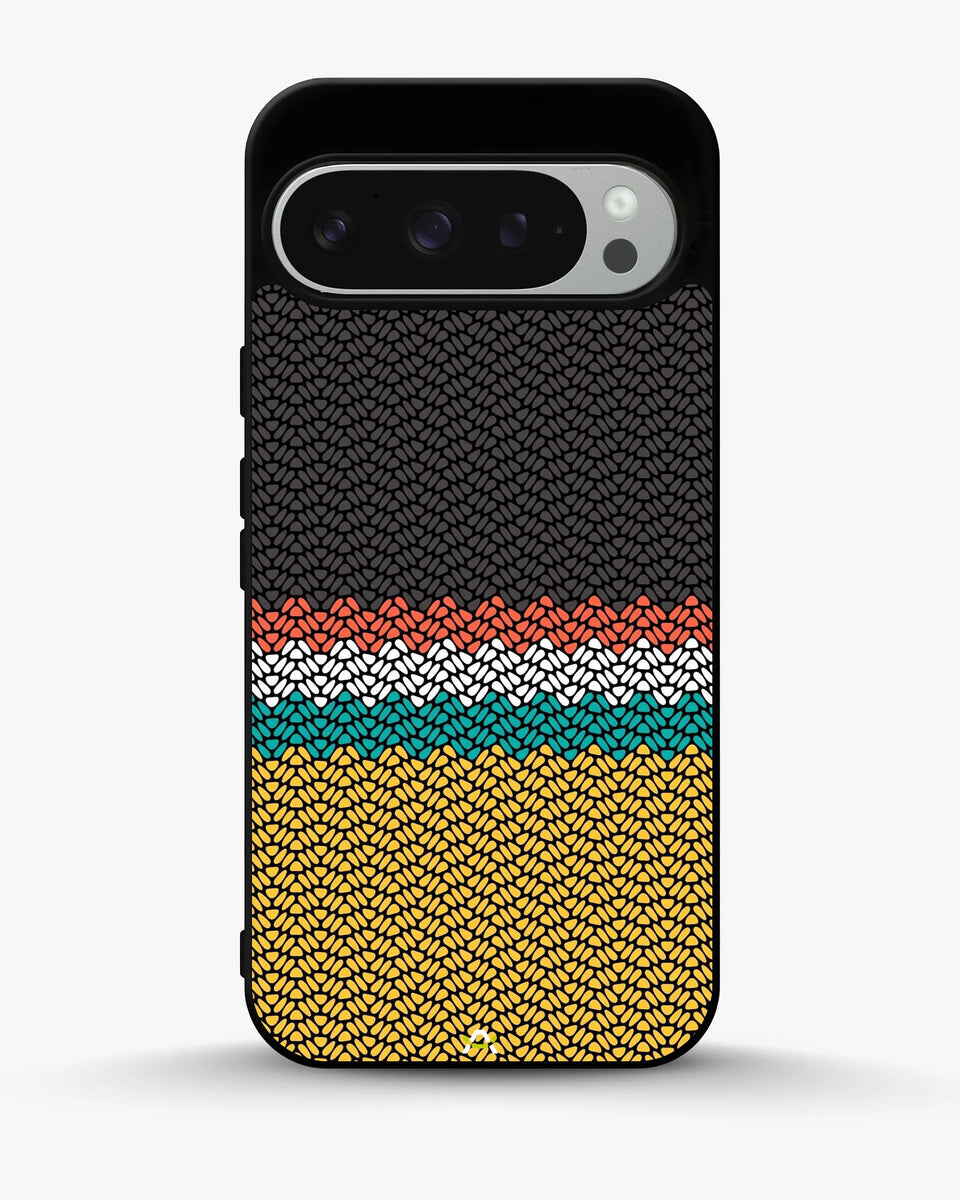 Creslia knit pattern designer phone case - knit pattern designer phone case google pixel 9 pro