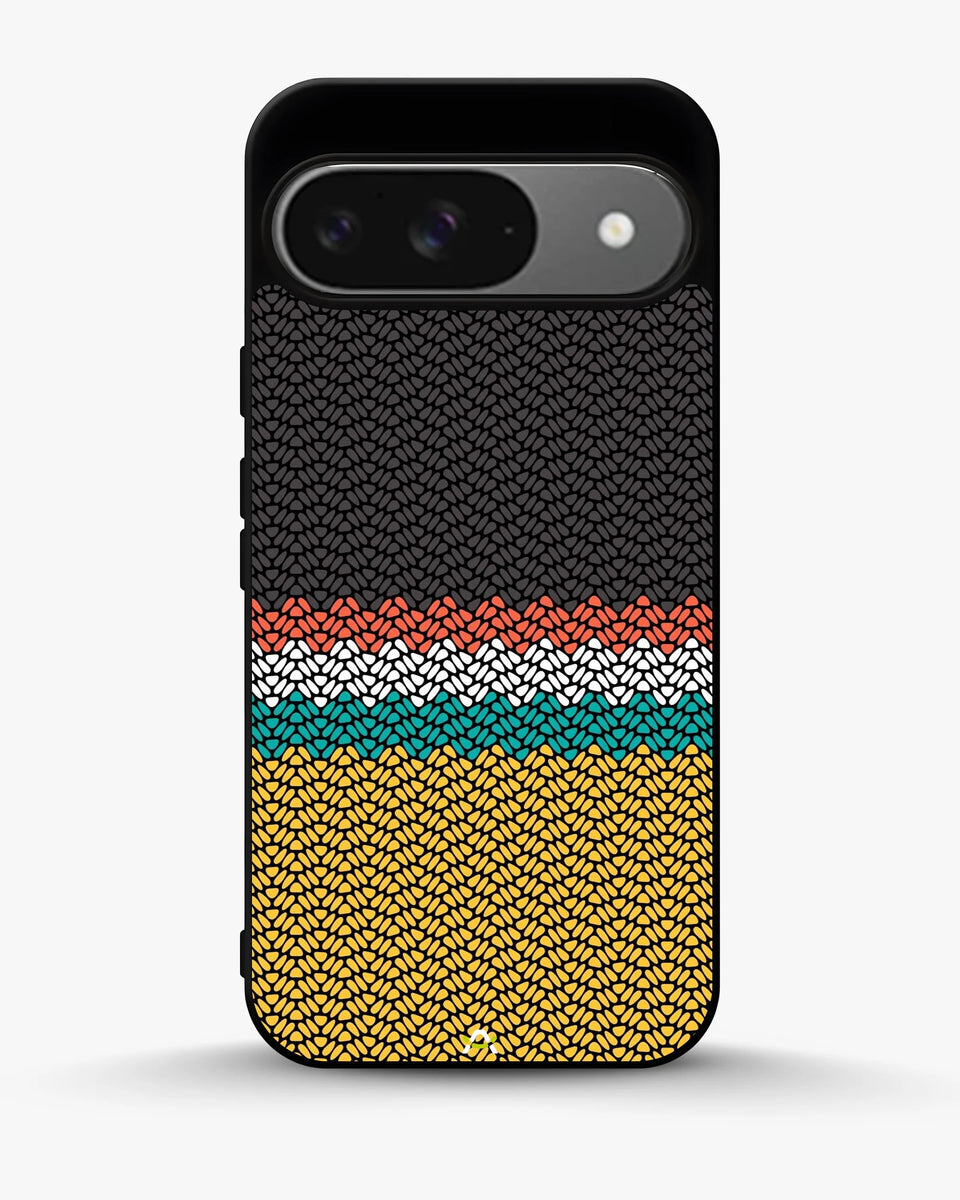 Creslia knit pattern designer phone case - knit pattern designer phone case google pixel 9
