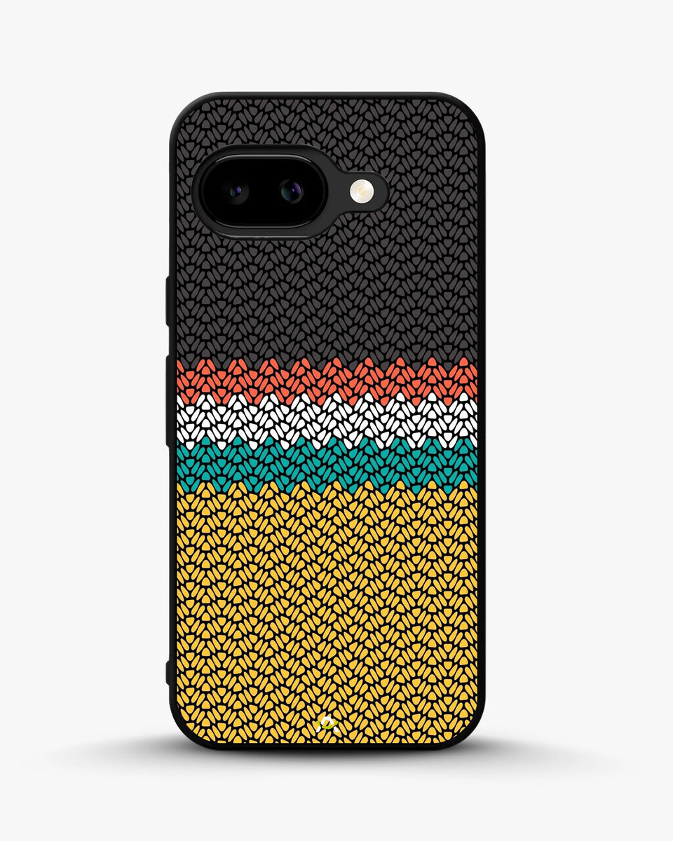 Creslia knit pattern designer phone case - knit pattern designer phone case google pixel 9a