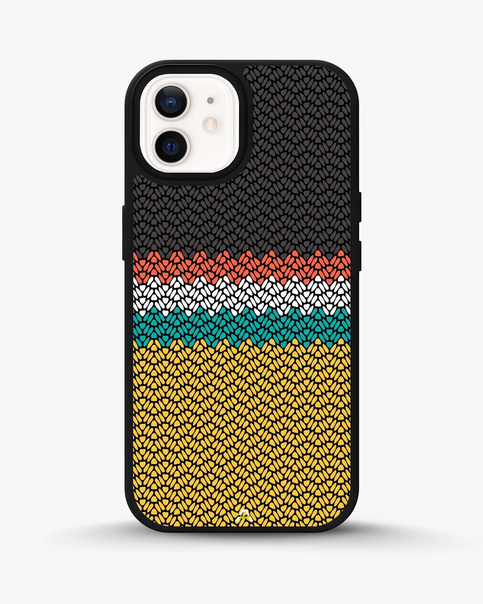 Creslia knit pattern designer phone case - knit pattern designer phone case iphone 12