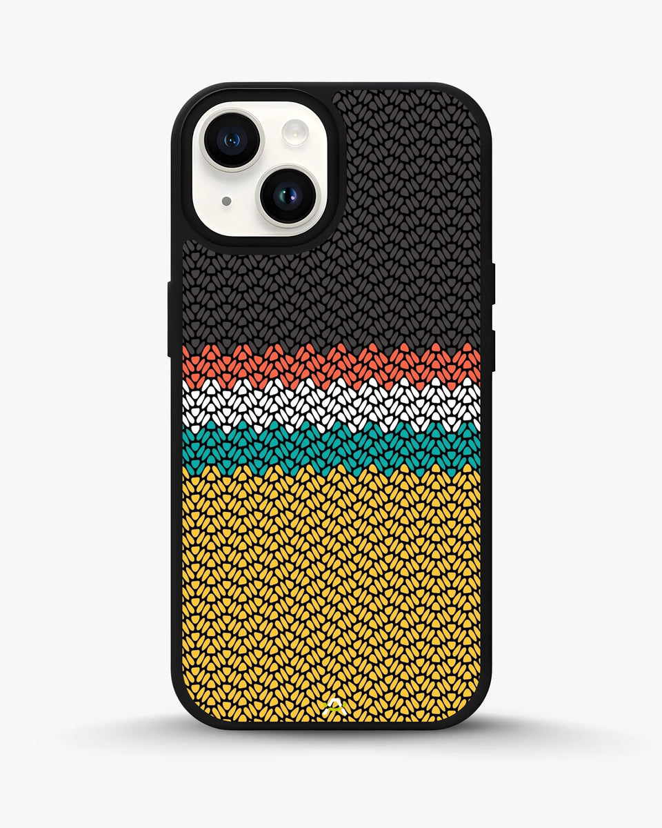 Creslia knit pattern designer phone case - knit pattern designer phone case iphone 14