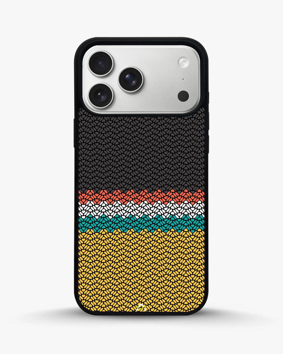 Creslia knit pattern designer phone case - knit pattern designer phone case iphone 17 pro