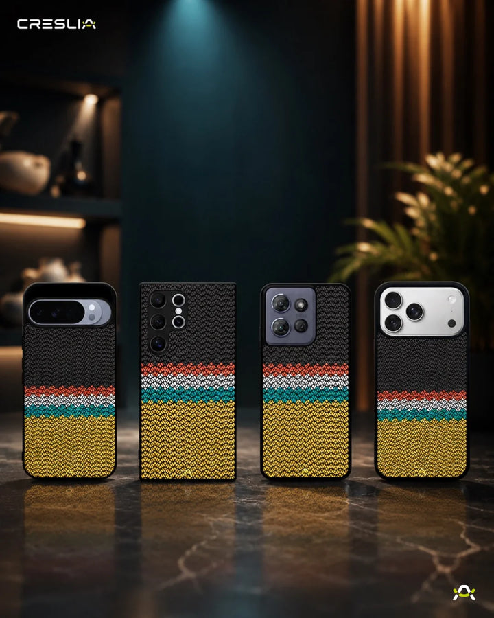 Creslia knit pattern designer phone case - knit pattern designer phone case mobile banner