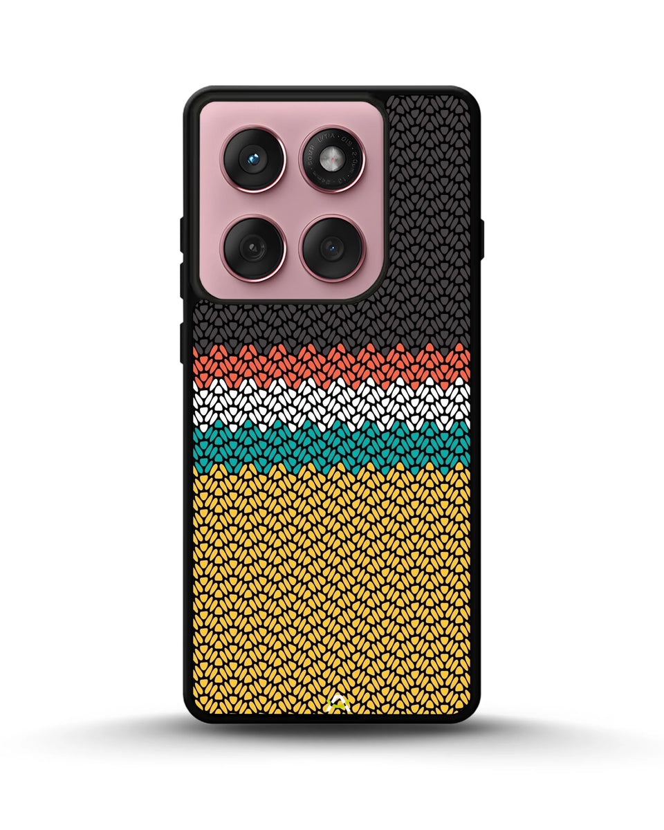Creslia knit pattern designer phone case - knit pattern designer phone case motorola edge 2025
