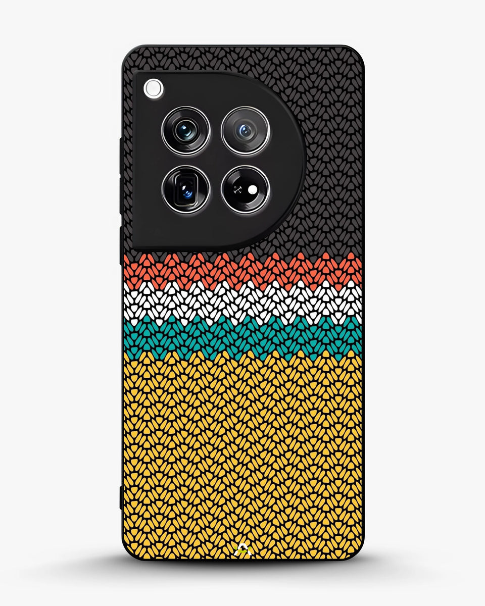 Creslia knit pattern designer phone case - knit pattern designer phone case oneplus 12r