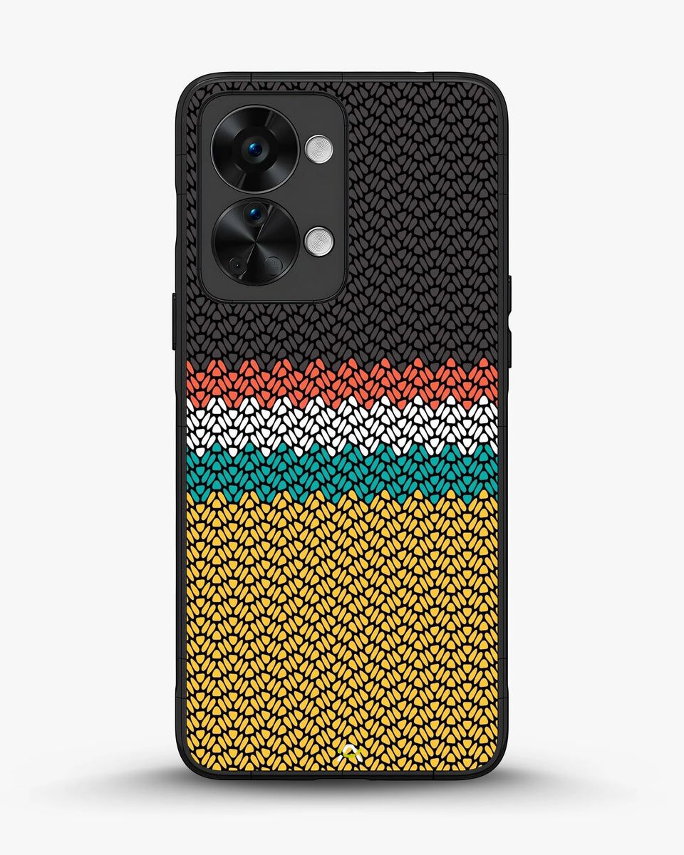 Creslia knit pattern designer phone case - knit pattern designer phone case oneplus nord 2t