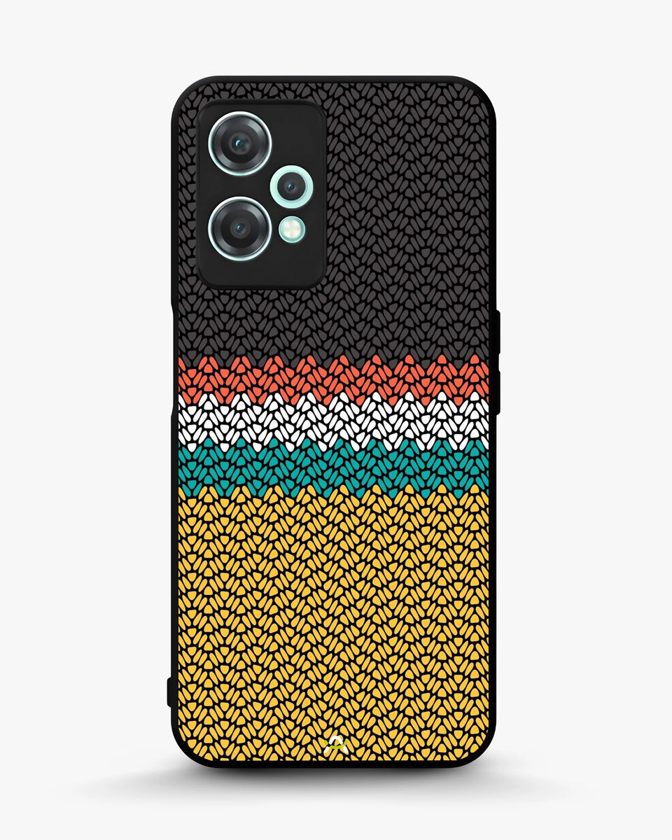 Creslia knit pattern designer phone case - knit pattern designer phone case oneplus nord ce2 lite