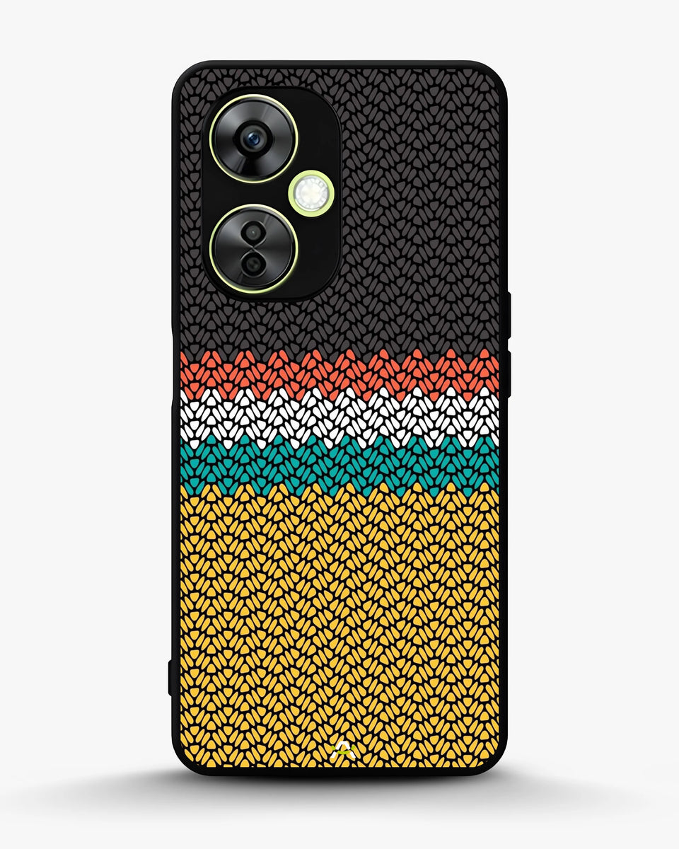 Creslia knit pattern designer phone case - knit pattern designer phone case oneplus nord ce3 lite
