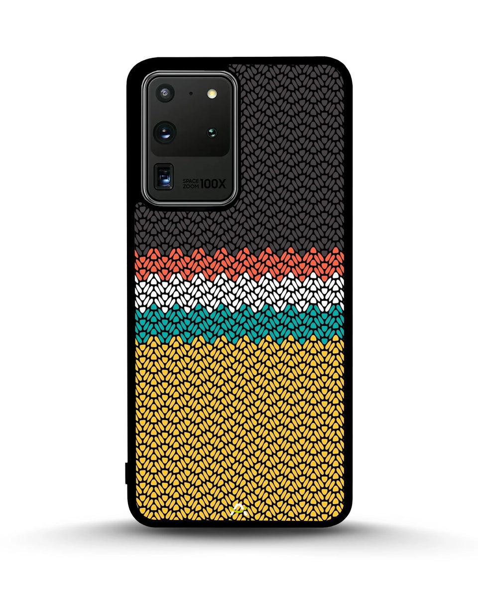 Creslia knit pattern designer phone case - knit pattern designer phone case samsung galaxy s20 ultra