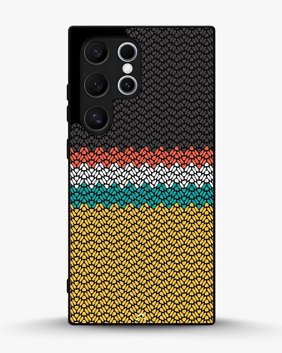 Creslia knit pattern designer phone case - knit pattern designer phone case samsung galaxy s22 ultra
