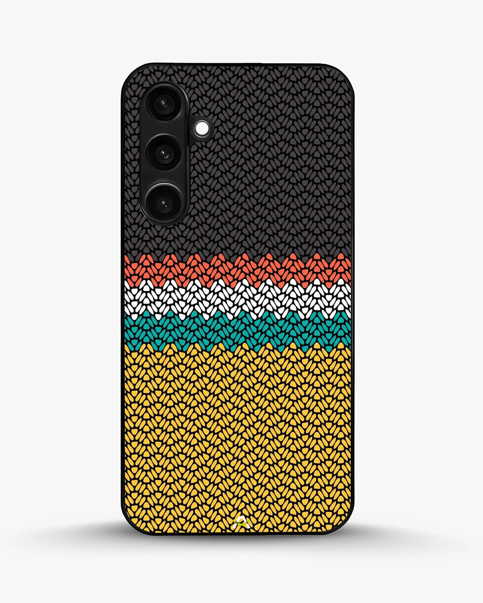 Creslia knit pattern designer phone case - knit pattern designer phone case samsung galaxy s23 fe