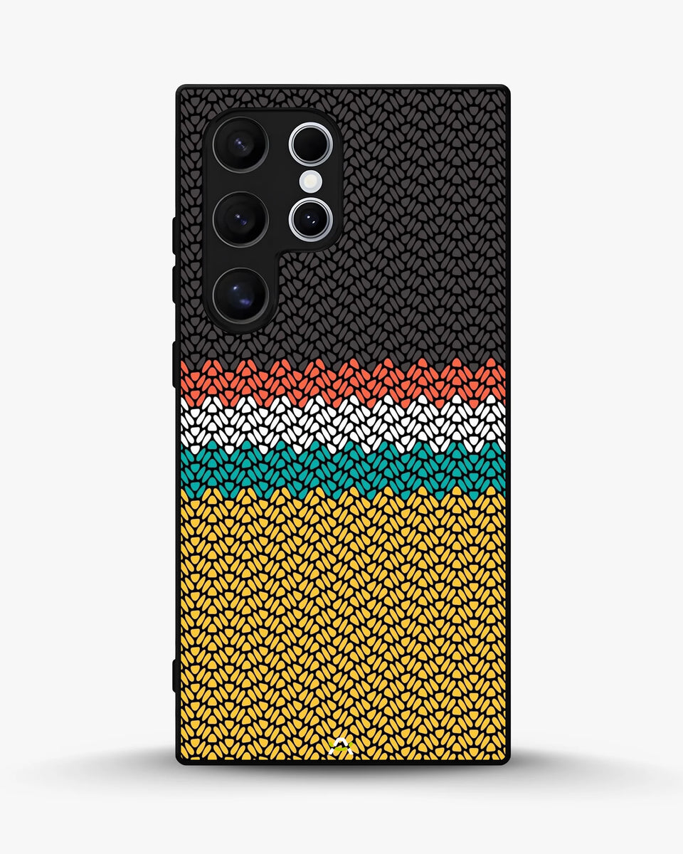 Creslia knit pattern designer phone case - knit pattern designer phone case samsung galaxy s23 ultra