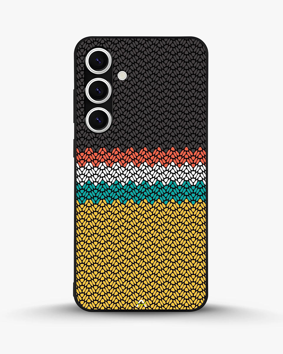 Creslia knit pattern designer phone case - knit pattern designer phone case samsung galaxy s24 fe