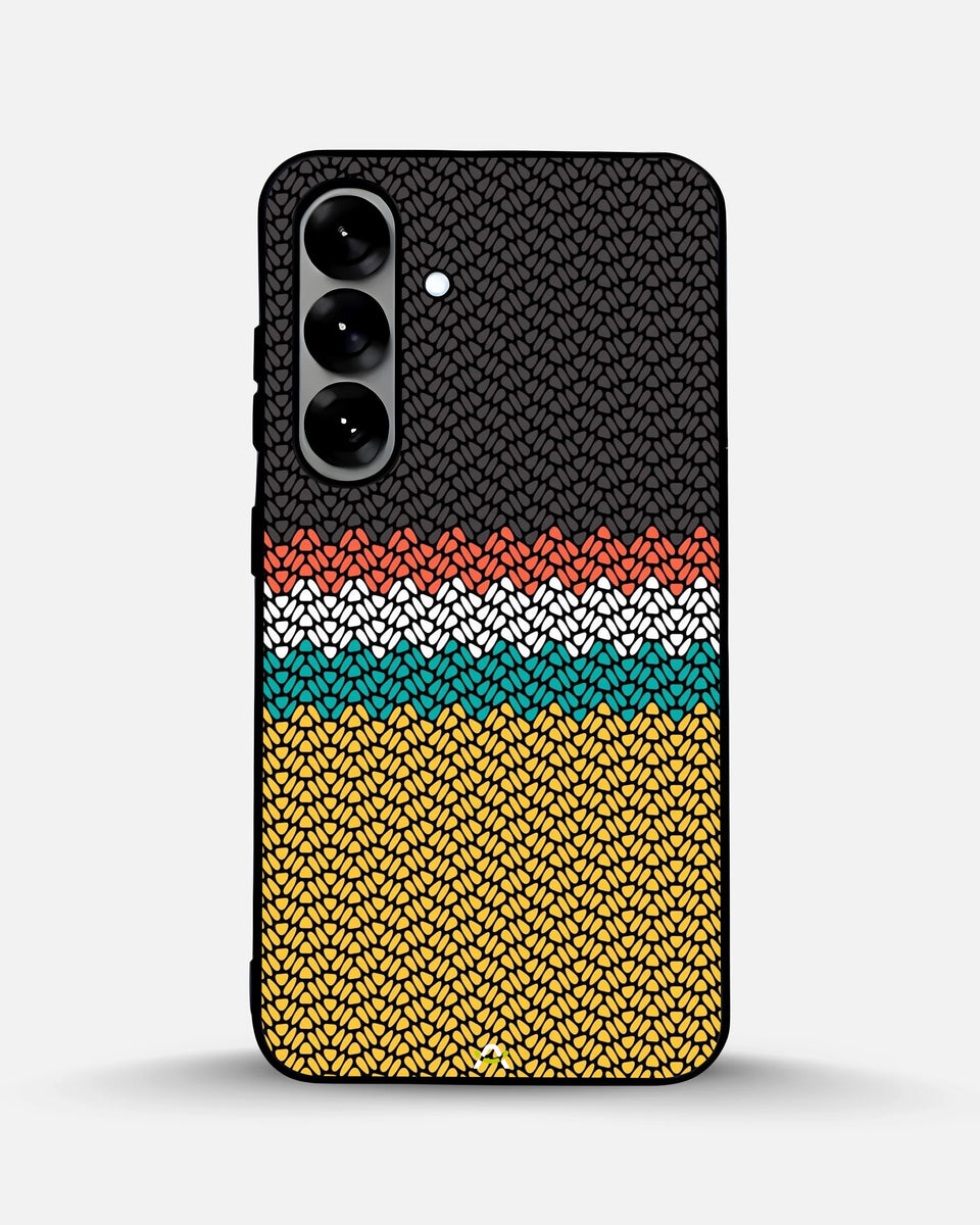 Creslia knit pattern designer phone case - knit pattern designer phone case samsung galaxy s25